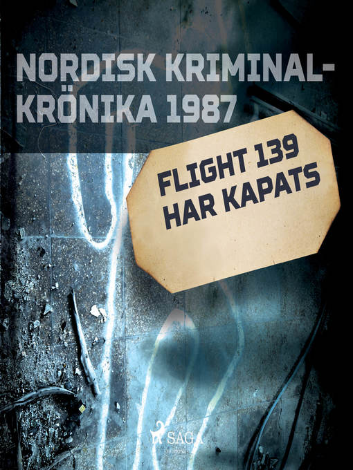 Title details for Flight 139 har kapats by Diverse - Wait list
